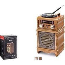 Marvielle Eski Tarz ve Bluetooth Özellikli Radyo, Plak Çalar Görünüm ve Nostaljik Atm - Nostaljik Radyo