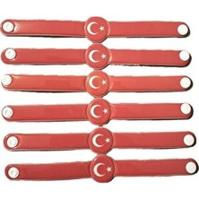 Marvielle Türk Bayrak Temalı Bileklik Seti ile Gururla Taşıyın - Koruyucu ve Kilit