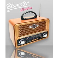 Marvielle Nostaljik Usb/sd/aux Müzik Kutusu ile Çok Fonksiyonlu Radyo - Nostaljik Radyo