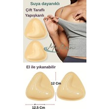 Marvielle Çift Taraflı Silikon Yapışkanlı Göğüs Kaldırıcı Pedi - Göğüs Pedi ve Koruyucu