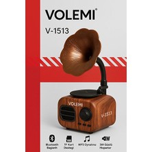Marvielle Taşınabilir Bluetooth Hoparlör - Retro Tasarım, Güçlü Bass ve Kablosuz Ses - Nostaljik Radyo