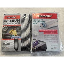 Marvielle Xlarge Ütü Masası Kılıfı, Koruyucu File ve Ütüleme Pedi ile Güçlü Koruma - Ütü Masası ve Aksesuarı