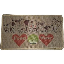 Marvielle Jüt Halı Kedi Tı - Kedi Tırmalaması