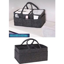 Marvielle Koyu Gri Anne ve Organizer - Çok Amaçlı Düzenleyici - Bebek Bakım Çantası
