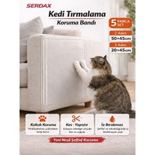 Marvielle Yapışkanlı Tırmalama Koruma Bandı - Koltuk ve Duvar Koruyucu - Kedi Tırmalaması