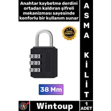 Marvielle Çelik Gövde Şifreli Asma Kilit, Su Geçirmez ve Uzun Ömürlü Güvenlik - Koruyucu ve Kilit