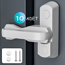 Marvielle Pvc Pencere ve Balkon Güvenlik Kilidi: Çoklu Set ile Ev Güvenliğinizi Artır - Koruyucu ve Kilit