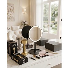 Marvielle Oval LED Işıklı Makyaj Aynası, 4 Saat Dayanıklı ve Pratik - Makyaj & Takı Organizeri