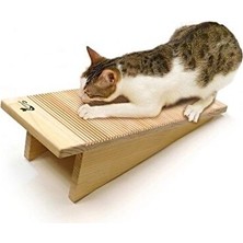 Marvielle Doğal Ahşap Kedi Tırmalama Tahtası, Ipsiz ve 1. Kalite Ağaçtan - Kedi Tırmalaması