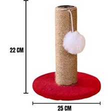 Marvielle Mini Patili Kedi Tırmalama Tahtası, Kompakt ve Kullanışlı - Kedi Tırmalaması