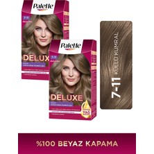 Palette Deluxe 7-11 Küllü Kumral Zengin Yağ Bakımı Kit Saç Boyası x 2 Adet