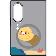 Samsung Galaxy Z Fold8 Aynalı Magnet Kılıf (Kakao Friends) - Çok Renkli