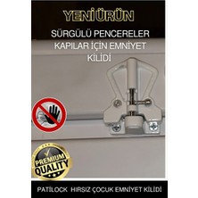 Marvielle Sürgülü Pencereler ve Kapılar Için Emniyet Kilidi, Güvenlik Çözümü - Koruyucu ve Kilit