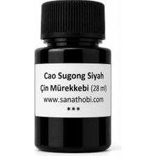 Sanathobi Cao Sugong Çin Mürekkebi, Kaligrafi, Hat, Çizim, Fırça Mürekkebi Siyah Ink 28ML-1 Ad