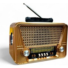 Marvielle Fenerli Nostaljik Radyo, Bluetooth ve Eski Tarz Tasarım - Alarm Saatli Radyo