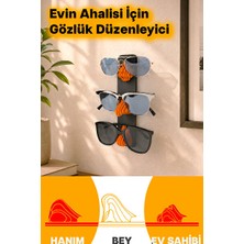 Marvielle Duvar Tipi Gözlük ve Takı Düzenleyici, Çoklu Askı ile Pratik Saklama - Makyaj & Takı Organizeri