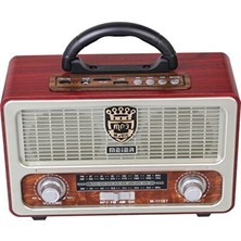 Marvielle Bluetooth ve Kumanda ile Kontrol Edilen Nostaljik Radyo - Dekoratif Obje ve Biblo