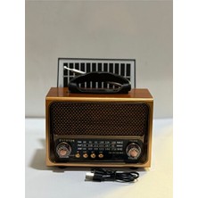 Marvielle Everton Solar ve Müzik Çalar – Taşınabilir ve Şarjlı - Nostaljik Radyo