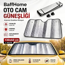 Marvielle Vantuslu Katlanabilir Ön Cam Güneşliği, Koruma ve Konfor - Oto Güneşlik Perde