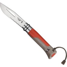 Opinel Inox 8 No Outdoor Caki (Kahve)