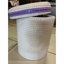 Marvielle Büyük Boy Rattan Örme , Şık ve Dayanıklı - Çamaşır Sepeti
