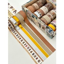 Kağıt Gemi Dükkan Vintage Old World Memories 24'lü Dekoratif Washi Bant Koleksiyon Seti/washi Tape/desenli Bant