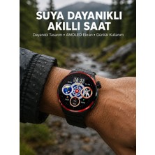 Egecen Amoled Ekranlı Akıllı Saat Bluetooth Arama ve Nfc Destekli Yeni Nesil - EC001Z-561OU8