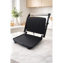 Empressco Profesyonel Elektrikli Izgara 2000W Yapışmaz Döküm Plaka Tost Grill KJ-202