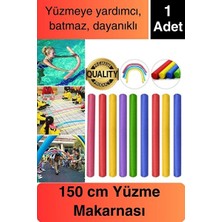 Marvielle Renkli Batmayan Deniz Yüzme Makarnası - Tatil ve Havuz Eğlencesi Için - Deniz Malzemesi