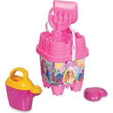 Marvielle Barbie Temalı Küçük Kale Kova ve Plaj Seti, Yaratıcı Oyunlar Için - Plaj Oyuncakları