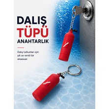 Marvielle Dalış Tüpü Anahtarlık, Pratik ve Şık Aksesuar - Dalış Aksesuarı