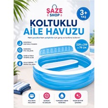 Marvielle Koltuklu Bahçe Havuzu, Yetişkin ve Çocuklar Için Uygun - Deniz Malzemesi