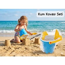 Marvielle Renkli Kum Seti: Kova, Kürek ve Tırmık ile Plaj Eğlencesi - Plaj Oyuncakları