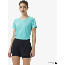 Energetics Ganja Ss Kadın Yeşil Antrenman T-SHIRT.665