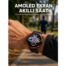 Egecen Bluetooth Arama Özellikli Akıllı Saat Suya Dayanıklı Yeni Nesil - EC001Z-561OG4