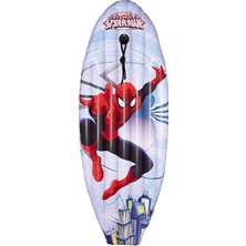 Marvielle Spider Man Ipli Şişme Sörf Tahtası, 114X46 Cm, Eğlenceli Deniz Oyunu - Şişme Havuz & Aksesuarı