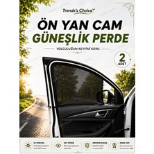 Marvielle Yan Yan Cam Güneşlik Seti, Emzirme ve Uv Koruma Özelliği ile - Oto Güneşlik Perde