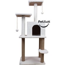 Marvielle Basamaklı Kedi Tırmalama Evi ve Oyun Merkezi - Kedi ve Köpek Yatağı