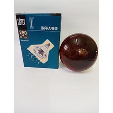Marvielle Infrared Isıtıcı Ampul, 250 Watt Güçle Sıcaklık Artırıcı - Masa ve Gece Lambası