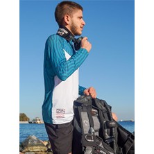 Marvielle Unisex Renkli Reef Rash Guard, Suyun Altında Koruma ve Konfor - Dalış Elbisesi