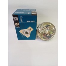 Marvielle Infrared Isıtıcı Ampul, 250 Watt Şeffaf Tasarım - Masa ve Gece Lambası