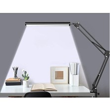 Marvielle Ayarlanabilir 10 Kademe LED Çalışma Lambası, Ergonomik ve Fonksiyonel - Masa ve Gece Lambası