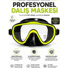 Marvielle Çocuklar Için Geniş Görüşlü Profesyonel - Dalış Maskesi