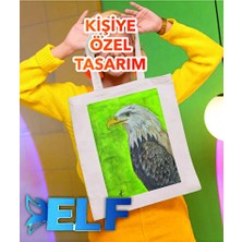 Marvielle Kişiye Özel Baskılı Bez Çanta, Şık ve Çevre Dostu Alışveriş Çantası - Pazar Arabası & Çantası