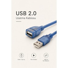 USB Uzatma ve Uzatıcı Ara Kablo - 1.8 Metre Yüksek Hızlı Extension