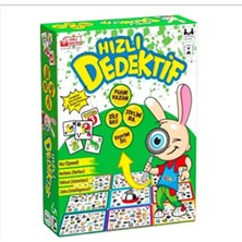 Empressco Hızlı Dedektif Eğitici Zilli Öğretici Kutu Oyunu, Aile ve Çocuklar Için Keyifli Eğitim Seti