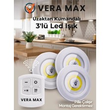 Marvielle Kumandalı Ayarlanabilir LED Çiftli Masa Işığı - Göz Yormayan Aydınlatma - Masa ve Gece Lambası