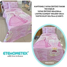 Ete Hometex Etehometex Pamuklu Kapitoneli Yatak Örtüsü Takımı