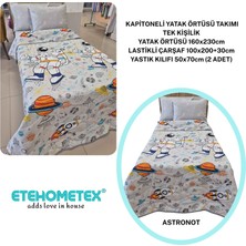 Ete Hometex Etehometex Pamuklu Kapitoneli Yatak Örtüsü Takımı
