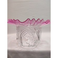 Marvielle Pembe Şeffaf Kıvırcık Tasarımlı Masa Lambası, Modern ve Şık - Masa ve Gece Lambası